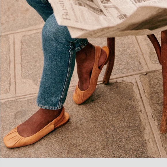 Sézane low Frannie ballerinas - like new without box - Picture 2 of 9